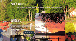 Desktop Screenshot of platoislandresort.com